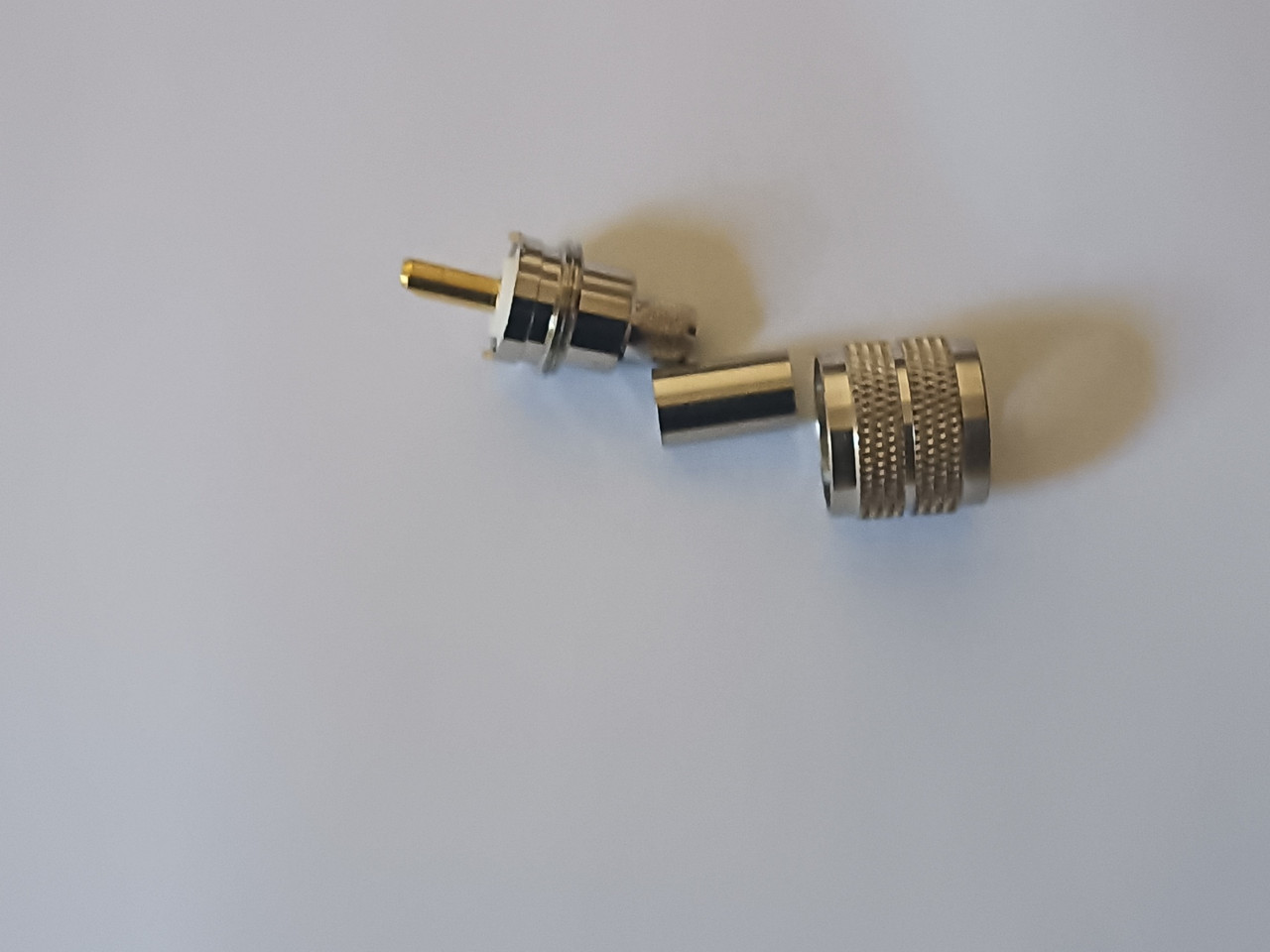 Високочастотний розʼєм UHF male PL-259 під обтиск на кабель 5D-FD, LMR-300, РК 50-4.8-31
