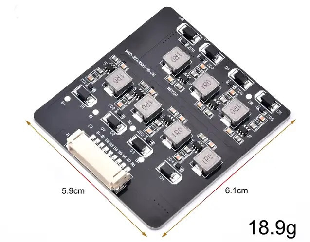 BMS 2S-8S 1,2A плата балансування для LiFePO4, LTO, літієвих акумуляторів