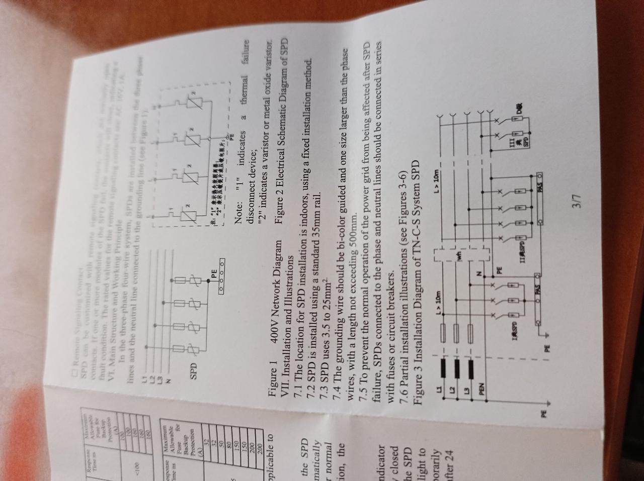 Пристрій захисту від імпульсних перенапруг УЗІП AC 3P 20kA 275V