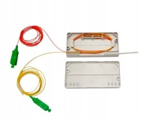 Міні-лоток — оптоволоконна касета FTTH для 2 кришок для зрощування