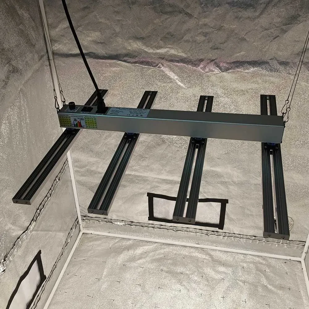 Фітолампа Solide 240W Quick Spider L2 з WiFi APP-керуванням | PPFD 1100+ для професійного indoor-вирощування