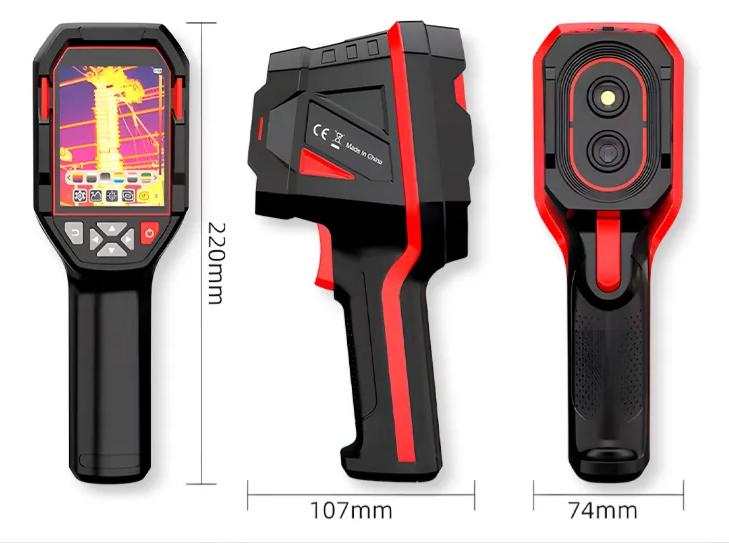 Тепловізор HABOTEST HT821A професійний 240×240, -20...+550°C, екран 2.8", 8 ГБ памʼяті
