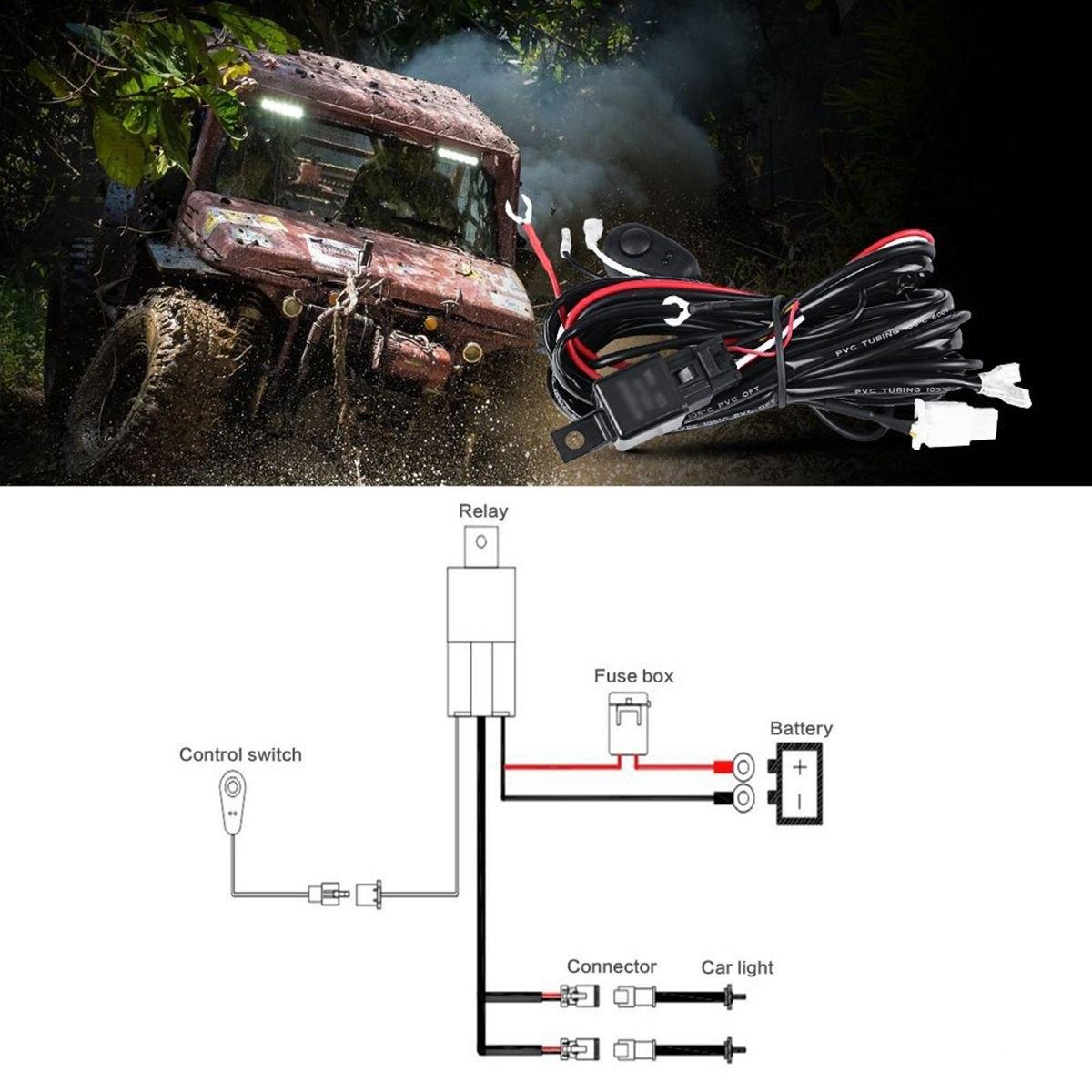 Світлодіодні фари MONDEVIEW E16 7" 120W 4200Lm LED лазерна оптика IP68 9-30V з кабелем