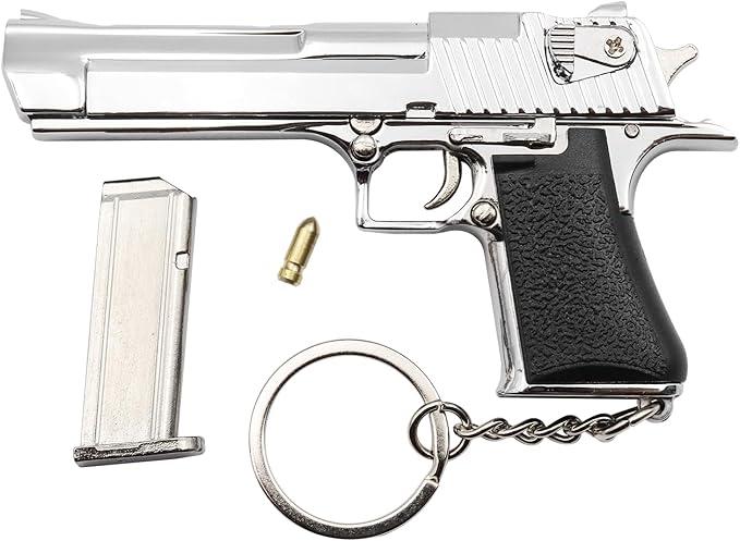 Брелок для ключів Desert Eagle 1:3 металевий пістолет-мініатюра, сувенір-подарунок
