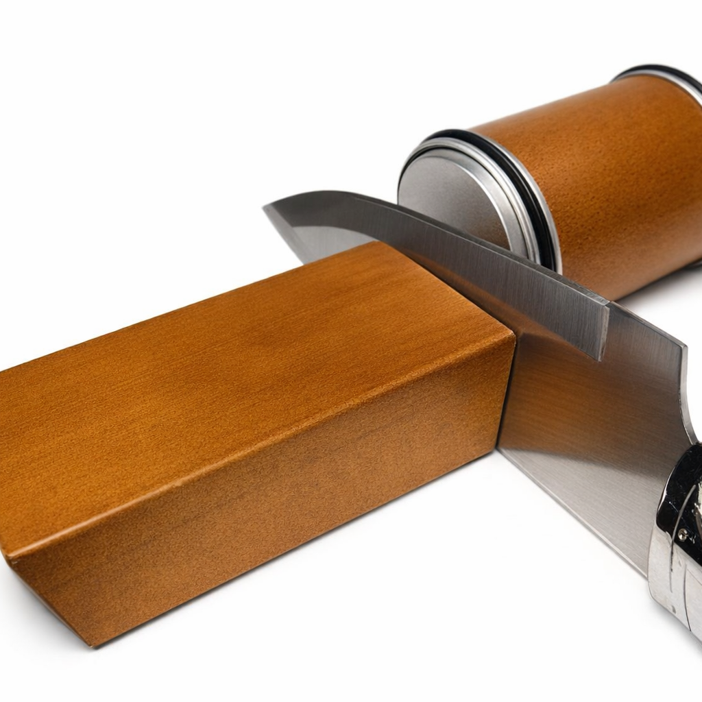 Алмазний роликовий точильний набір для ножів з подвійним кутом 15°/20° — Roller sharpener + 2 алмазні диски