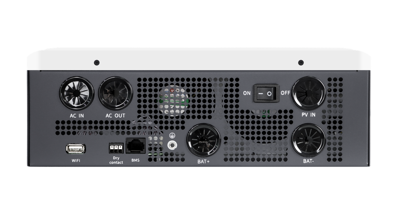 Гібридний сонячний інвертор JSDSolar J4000HC 4 кВт 24В MPPT 100A для LiFePO4 і свинцевих АКБ, чиста синусоїда